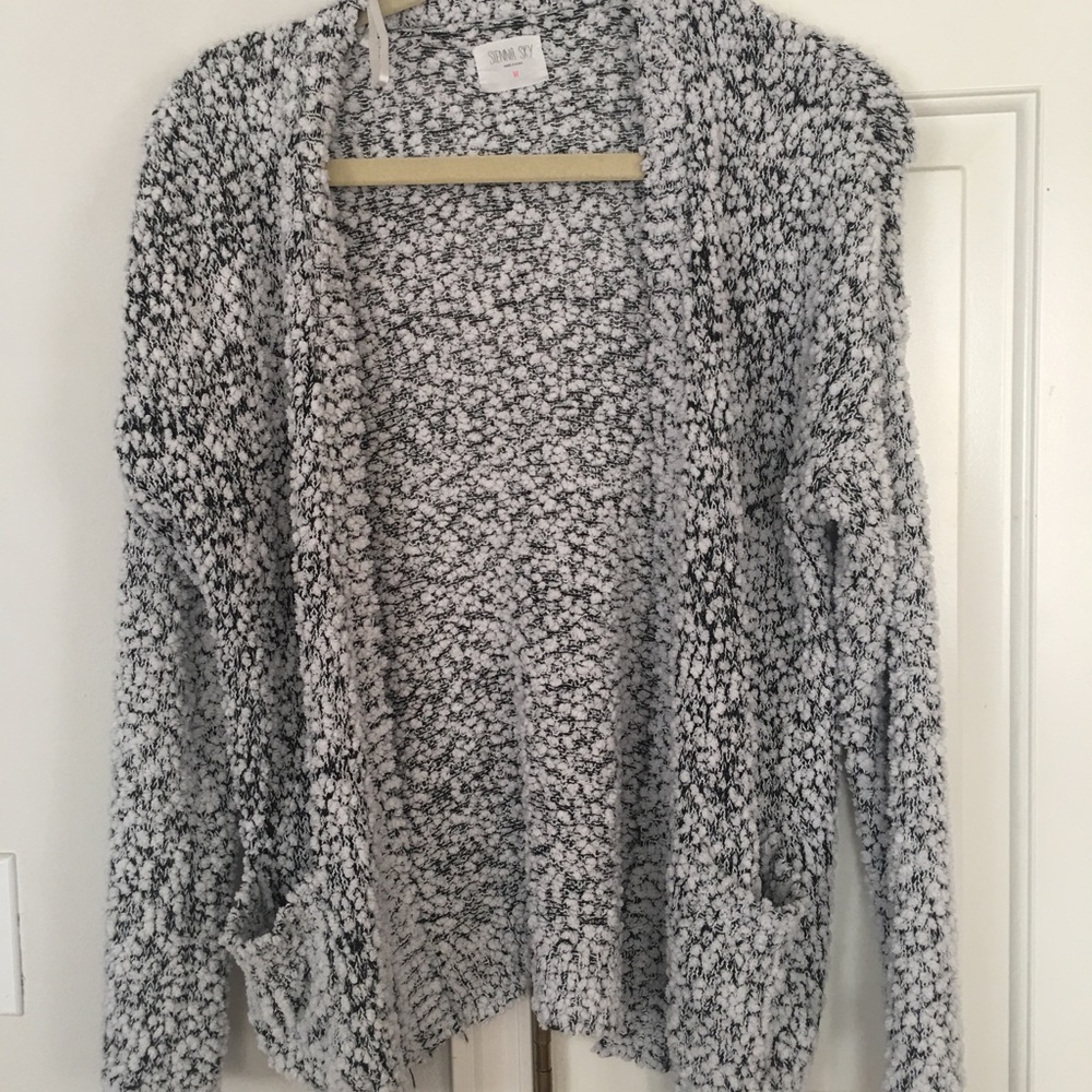 Popcorn Cardigan with POCKETS